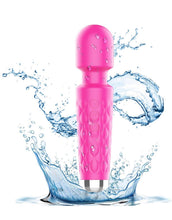 Load image into Gallery viewer, Powerful Massage Wand, 8 Speeds 20 Therapeutic patterns, Waterproof,Rechargeable Pink