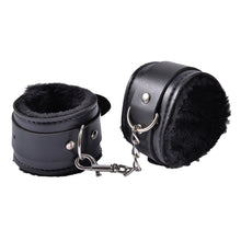 Load image into Gallery viewer, Black Leather 10 piece Bondage set, BSM Sex Toy, High Quality