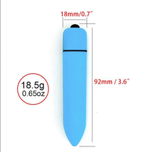 Load image into Gallery viewer, Silicone Mini Bullet Vibrator! Powerful 10 Speed!