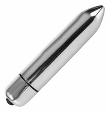 Load image into Gallery viewer, Mini &quot;Silver&quot; Bullet Vibrator 10 SPEED, small but powerful!
