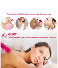 Load image into Gallery viewer, Powerful Massage Wand, 8 Speeds 20 Therapeutic patterns, Waterproof,Rechargeable Black
