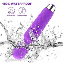 Load image into Gallery viewer, Powerful Massage Wand, 8 Speeds 20 Therapeutic patterns, Waterproof,Rechargeable Black
